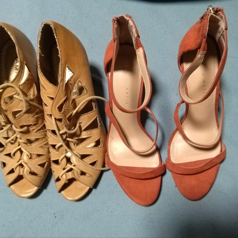 Woman Heels set of 2 size 8.5